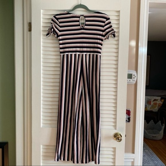 Girls My Michelle Striped Jumpsuit - Picture 4 of 4